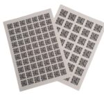 s-l1600 QR Code 25mm Square Label Sheets Matte Personalised Labels Packing Store Website